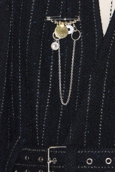 Isabel Marant brooch Bonnie BC0010FA-C4B14B silver/dore