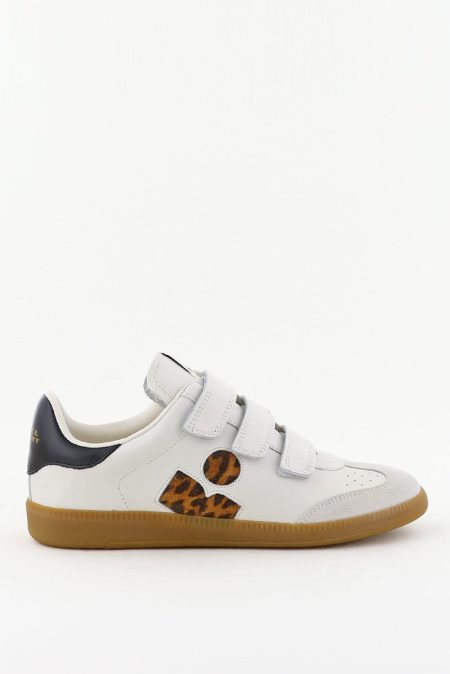 Isabel Marant sneakers Beth BK0013FA-C3E07S ecru/leopard