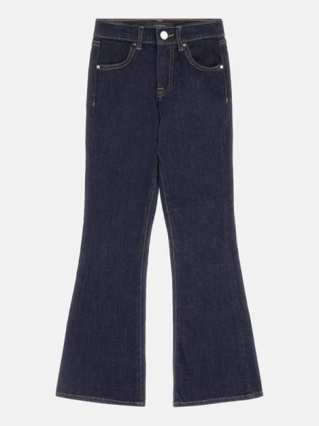 Denim Broek Flared Broekspijp