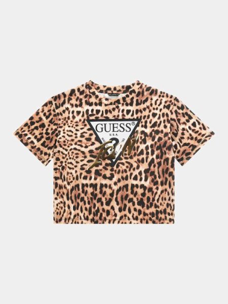 Jersey T-Shirt Met Dierenprint