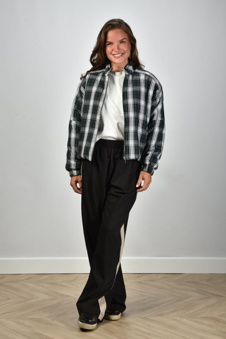 JOHNY jack Sammy B check 2 green wht