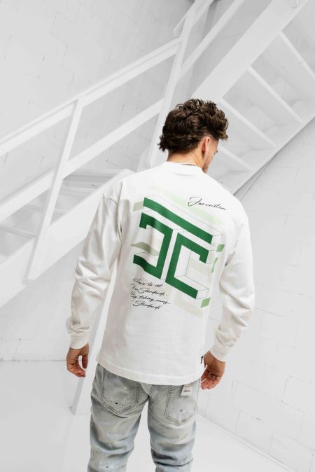 Jorcustom Assembly Longsleeve T-Shirt Heren Wit - Maat L - Kleur: Wit | Soccerfanshop