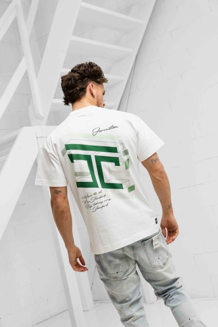 Jorcustom Assembly Loose Fit T-Shirt Heren Wit - Maat L - Kleur: Wit | Soccerfanshop