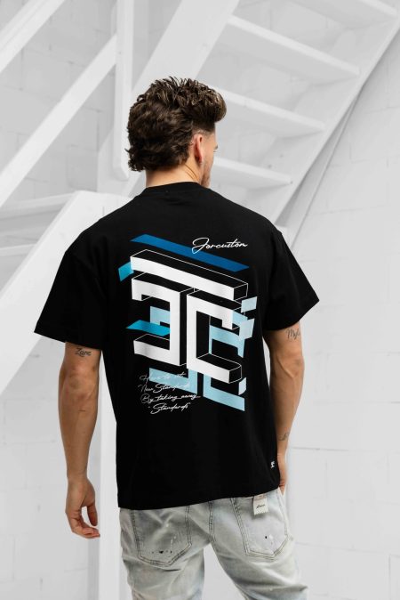 Jorcustom Assembly Loose Fit T-Shirt Heren Zwart - Maat XL - Kleur: Zwart | Soccerfanshop