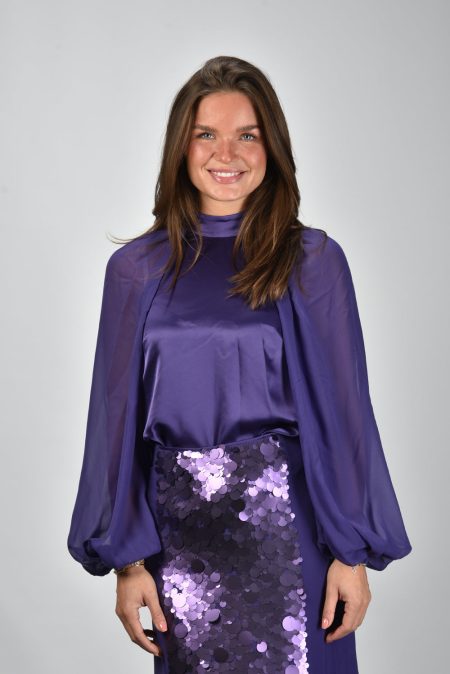 Joseph blouse Cave JF009515 violet
