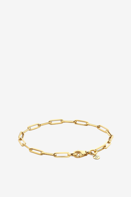 Just Franky armband Charm Petite geelgoud