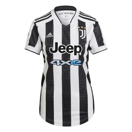 Juventus Shirt Thuis Dames 2021-2022 - Maat S - Kleur: WitZwart | Soccerfanshop