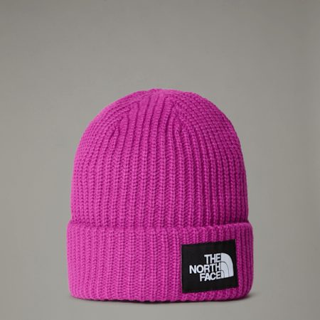 The North Face Salty Lined-beanie Voor Kids Deep Mulberry male