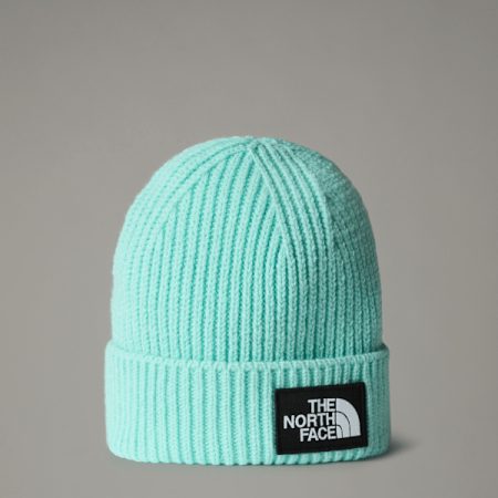 The North Face Tnf Box Logo-beanie Met Boord Voor Kids Bright Foam male