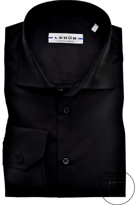 Ledȗb Overhemd ML7 (72CM+) zwart
