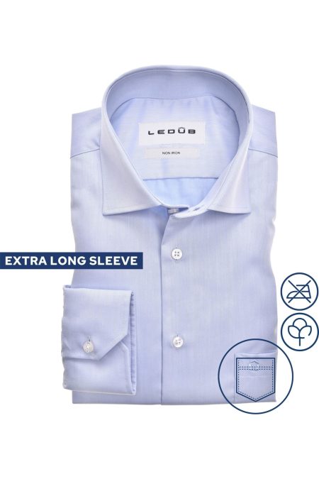 Ledȗb Overhemd ML7 (72CM+) blauw