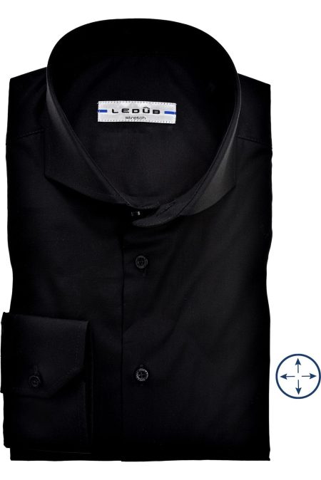 Ledȗb Overhemd zwart