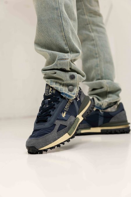 Lacoste Elite Active 125 Sneakers Heren Blauw - Maat 46 - Kleur: Blauw | Soccerfanshop