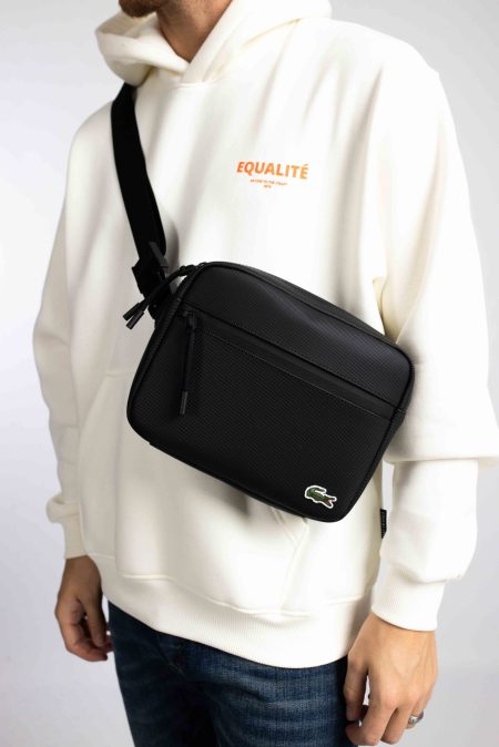 Lacoste Reporter Tas Heren Zwart - Maat One Size - Kleur: Zwart | Soccerfanshop