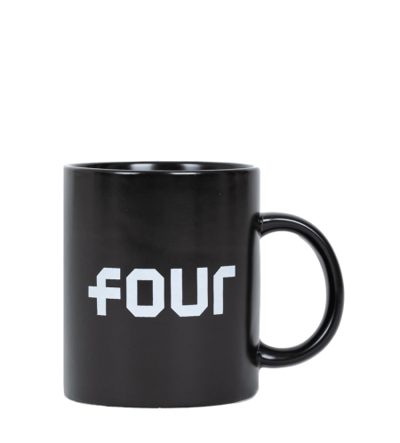 Logo-print Mug Matte Black - O/S