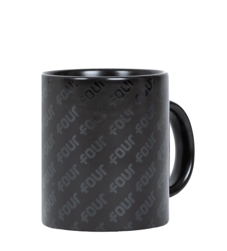 All Over Print Mug Matte Black - O/S