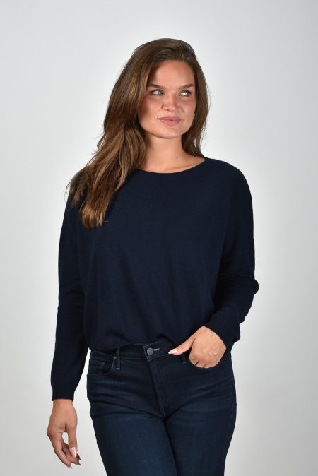 Les Tricots de Lea trui Monroe 37088 marine