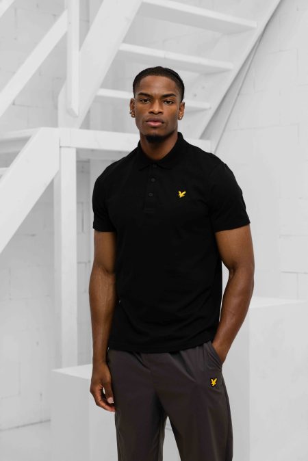 Lyle & Scott Core Polo Heren Zwart - Maat L - Kleur: Zwart | Soccerfanshop