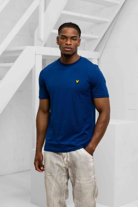Lyle & Scott Core T-Shirt Heren Blauw - Maat XXL - Kleur: Blauw | Soccerfanshop