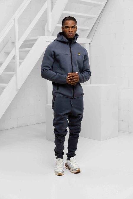 Lyle & Scott Neoprene Trainingspak Heren Grijs - Maat XXL - Kleur: Grijs | Soccerfanshop