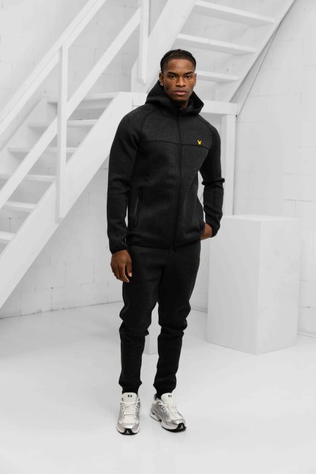 Lyle & Scott Neoprene Trainingspak Heren Zwart - Maat XXL - Kleur: Zwart | Soccerfanshop