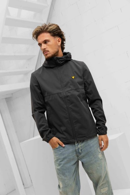 Lyle & Scott Sports Windbreaker Heren Donkergrijs - Maat XXL - Kleur: Donkergrijs | Soccerfanshop