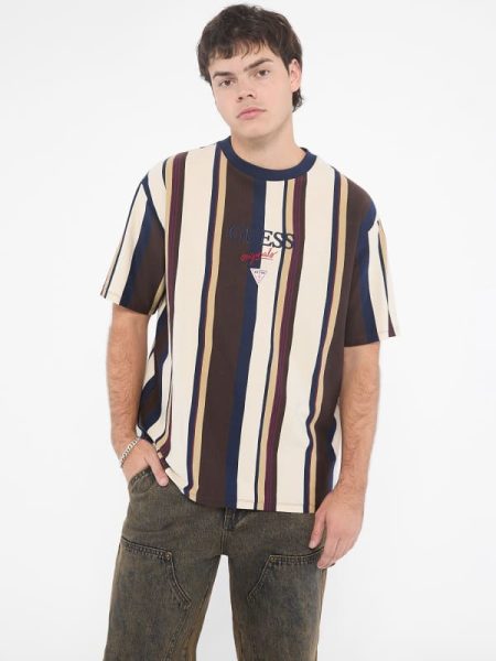 T-Shirt Met Klein Driehoek Logo