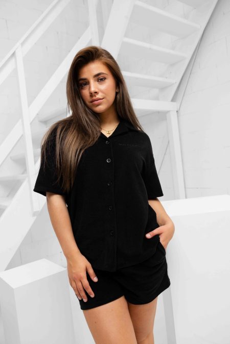 Malelions Limited Towelling Zomerset Dames Zwart - Maat XL - Kleur: Zwart | Soccerfanshop