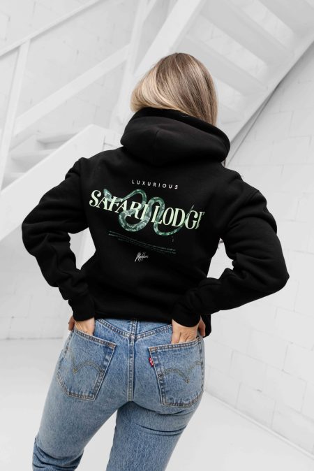 Malelions Lodge Hoodie Dames Zwart - Maat XL - Kleur: Zwart | Soccerfanshop