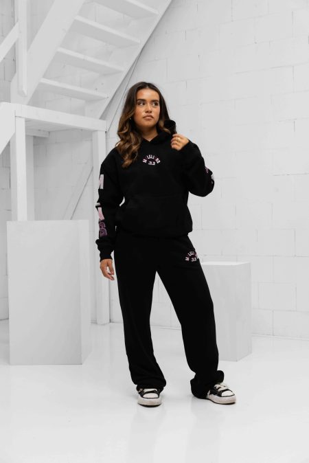 Malelions Sherpa Applique Trainingspak Dames Zwart - Maat XL - Kleur: Zwart | Soccerfanshop