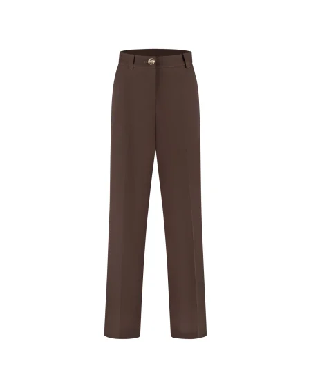 Malelions Social Club Pantalon Dames Bruin - Maat XL - Kleur: Bruin | Soccerfanshop