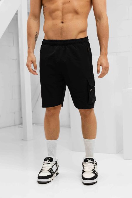 Malelions Technical Cargo Korte Broek Heren Zwart - Maat M - Kleur: Zwart | Soccerfanshop