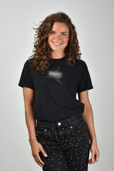 Marant Etoile t-shirt Zoeline TS0147FA-C3N11E black