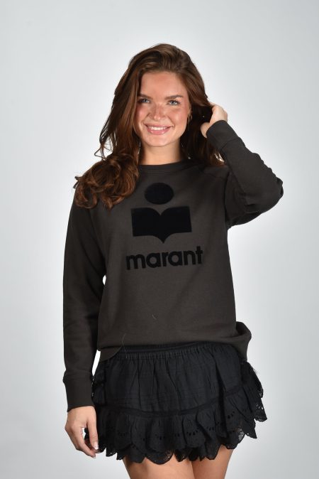 Marant Etoile trui Millyny SW0160FA-A1M07E faded black