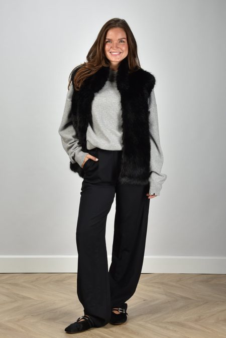 Margaux Lonnberg broek Cesare B/BR/G black