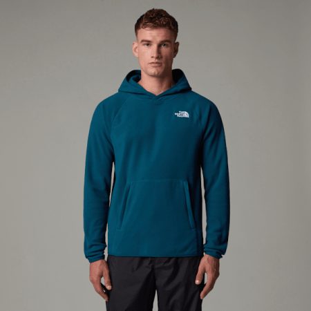 The North Face 100 Glacier-fleecehoodie Voor Heren Midnight Petrol male