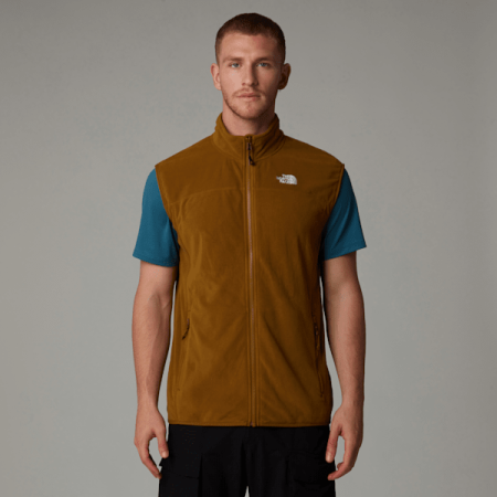 The North Face 100 Glacier-bodywarmer Voor Heren Moss Green male