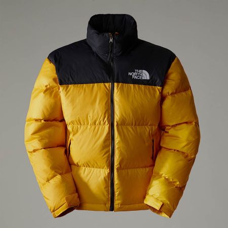The North Face 1996 Retro Nuptse-jas Voor Heren Summit Gold-tnf Black male