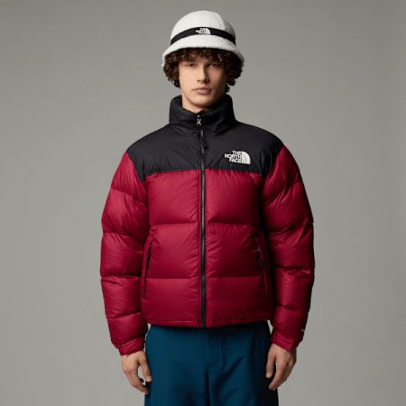 The North Face 1996 Retro Nuptse-jas Voor Heren Beetroot-tnf Black male