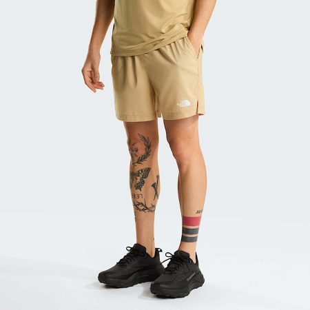 The North Face 24/7 5” Short Voor Heren Khaki Stone male