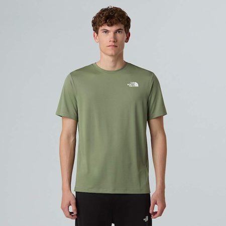 The North Face 24/7 T-shirt Voor Heren Bark Mist male