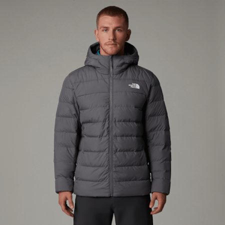 The North Face Aconcagua Iii-jas Met Capuchon Voor Heren Smoked Pearl male