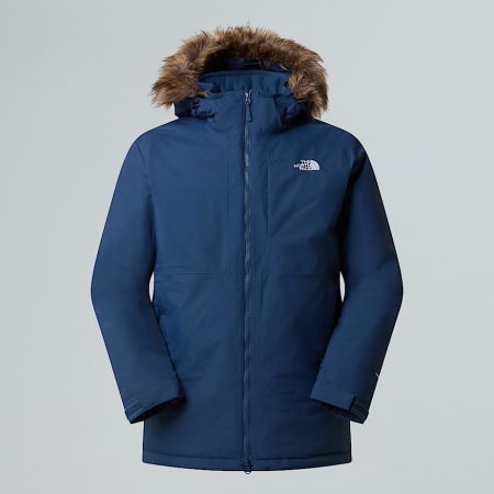 The North Face Geïsoleerde Aral-parka Voor Heren Shady Blue male
