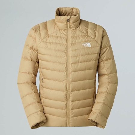 The North Face Ashton-jas Met Volledige Rits Voor Heren Khaki Stone male