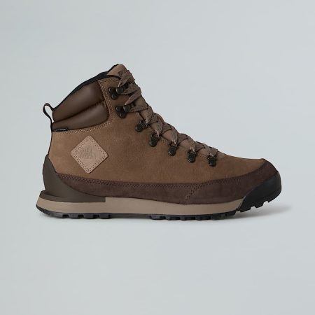 The North Face Back-to-berkeley Iv Leather-lifestyleschoenen Voor Heren Demitasse Brown-garnet male