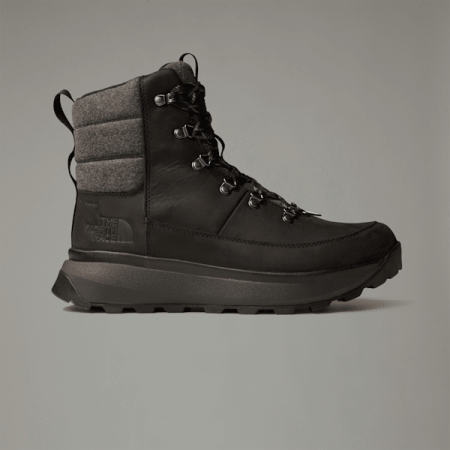 The North Face Waterdichte Leren Bergen-sneeuwboots Voor Heren Tnf Black-tnf Black male