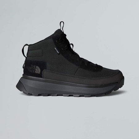 The North Face Waterdichte Bergen-midschoenen Voor Heren Tnf Black-anthracite Grey male