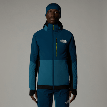 The North Face Binntal Hybrid Ventrix™-jas Met Capuchon Voor Heren Mallard Blue-midnight Petrol-tnf Black male