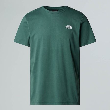 The North Face Blanca-t-shirt Voor Heren Pine Forest male