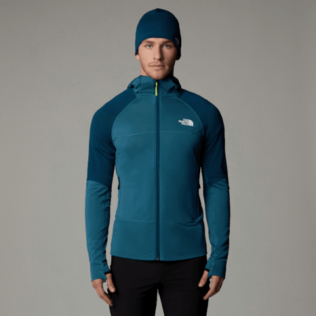 The North Face Bolt Polartec®-jas Met Capuchon Voor Heren Mallard Blue-midnight Petrol male